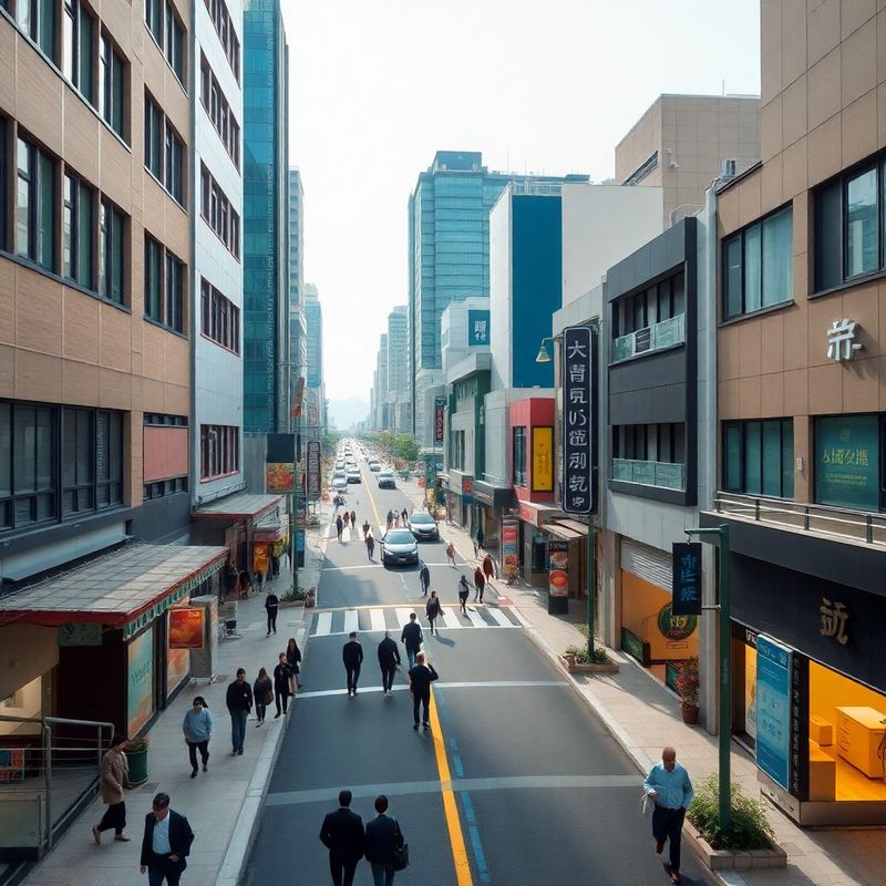 광주 중앙로 지역의 지도 이미지